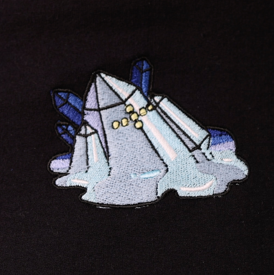 Embroidered Hoodie Melted Ice Edition *Limited run*